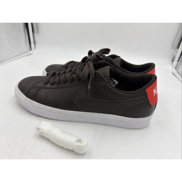 Nike SB Zoom Blazer Low Velvet Brown SZ 10.5 Sample 9999 Tagged [864347-202] main image 6